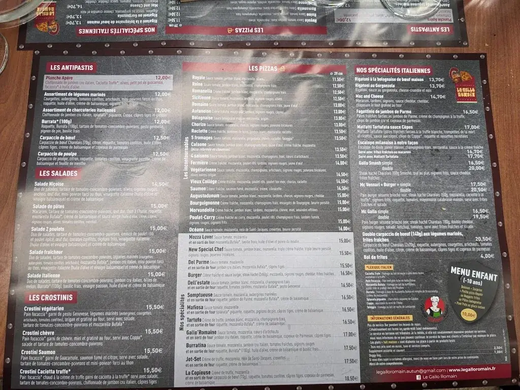 Menü_Le GALLO ROMAIN_Autun_Bild_1