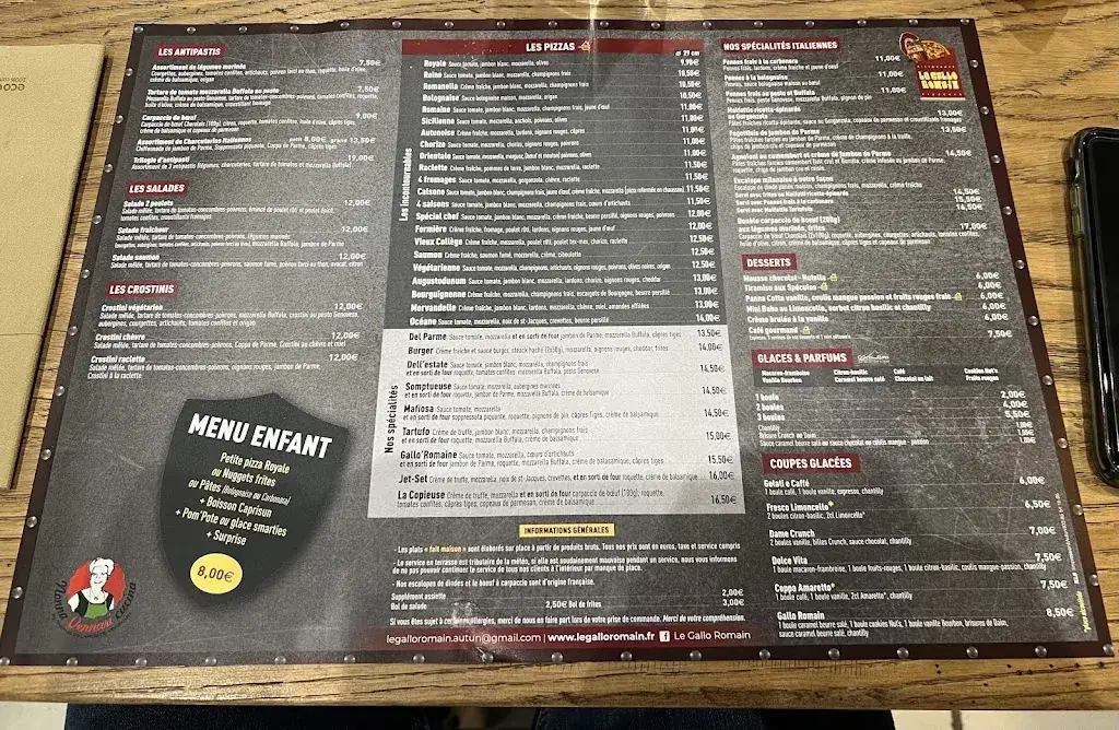 Menü_Le GALLO ROMAIN_Autun_Bild_2