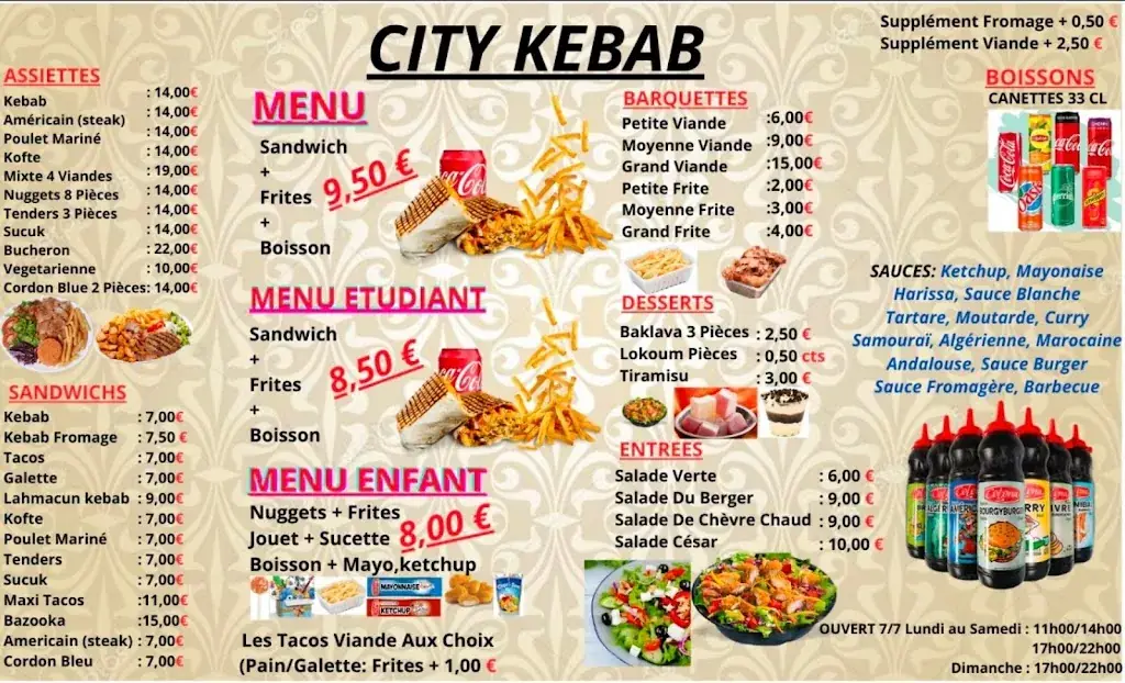 Menu_CITY KEBAB AUTUN (EN FACE DE LA GARE)_Autun_immagine_1