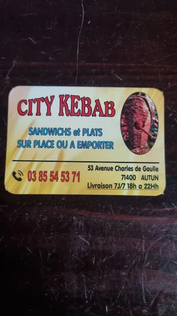Menu_CITY KEBAB AUTUN (EN FACE DE LA GARE)_Autun_immagine_2