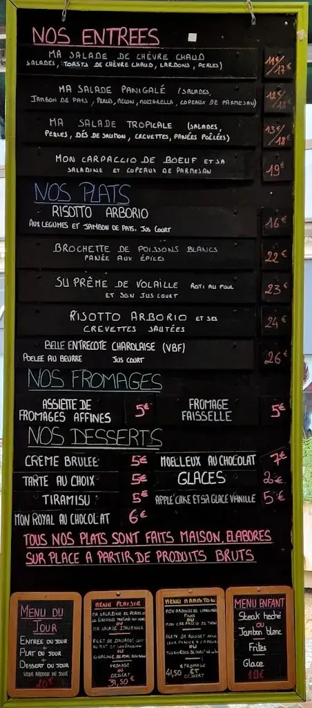 Menu_Sarl Le Marmiton_Montceau-les-Mines_immagine_1