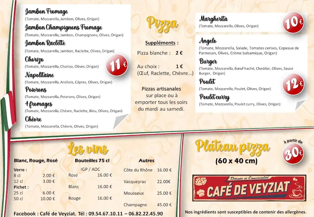Menu_Café de Veyziat_Oyonnax_image_1