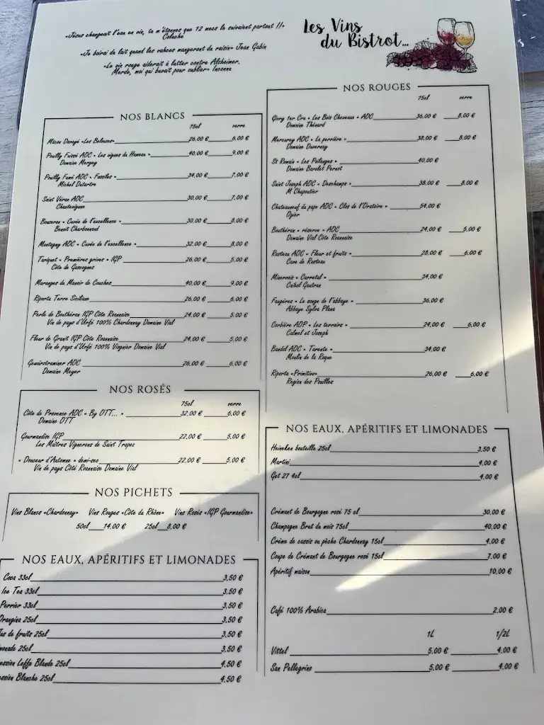 Menu_Sarl Le Bistrot_Montceau-les-Mines_immagine_1