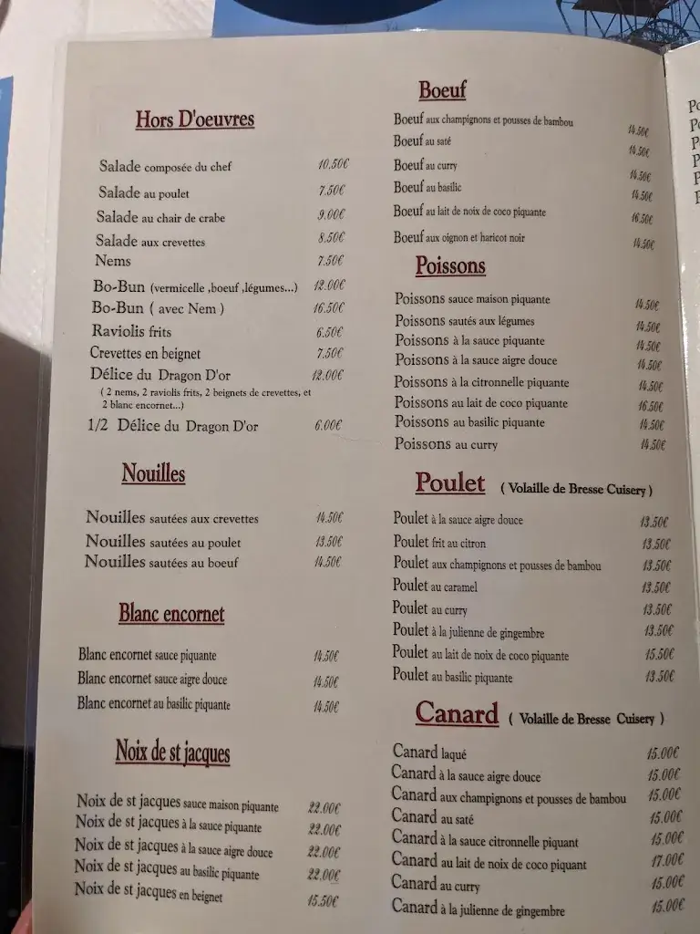 Menu_Le Dragon d'Or_Montceau-les-Mines_image_2