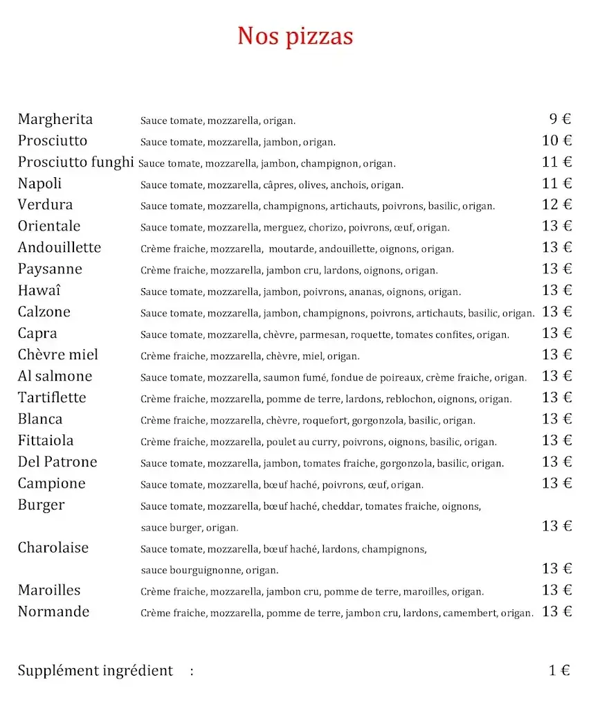 Menu_La Bonne Pate_Montceau-les-Mines_image_1