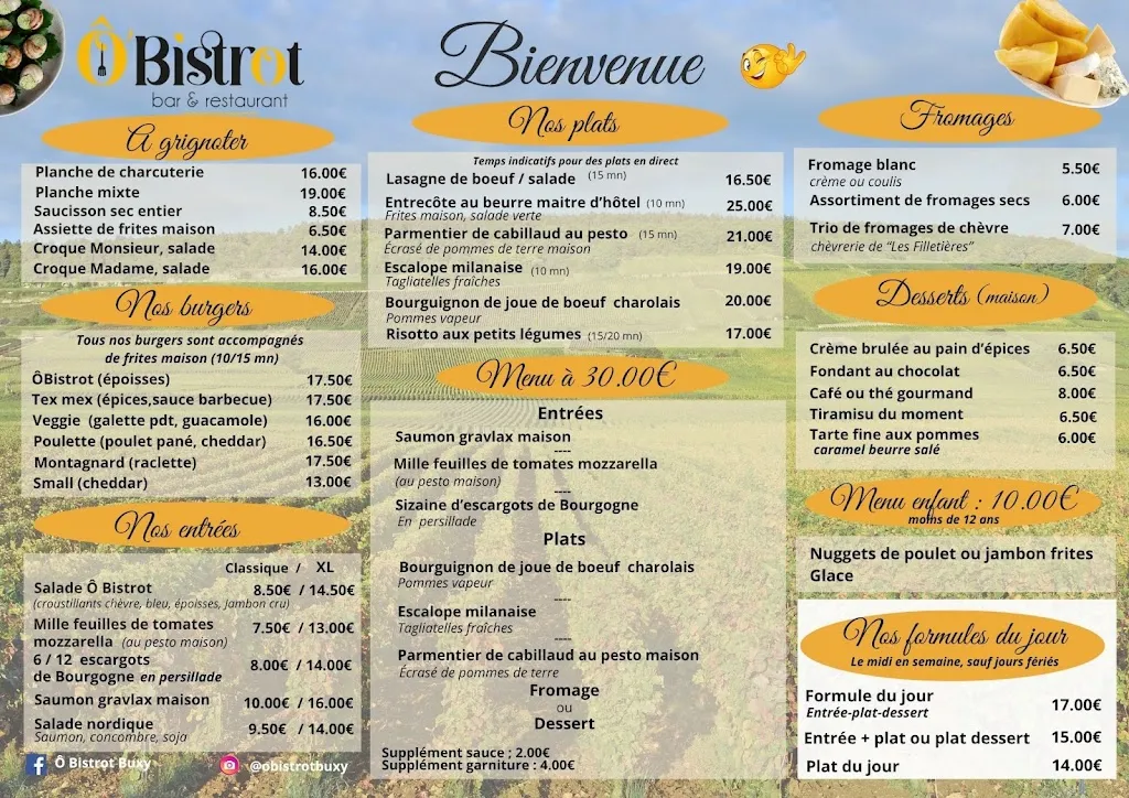 Menu_Ô bistrot buxy_Buxy_image_1