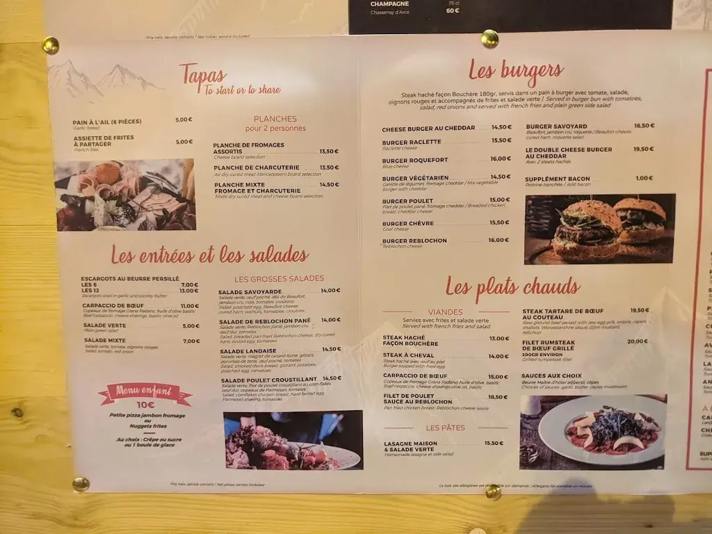 Menu_Restaurant le Barillon_Champagny-en-Vanoise_image_1