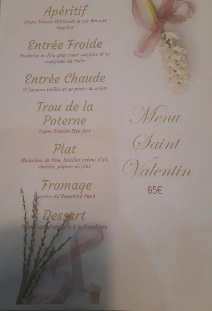 Menu_Auberge de la Poterne_Brienon-sur-Armançon_image_2