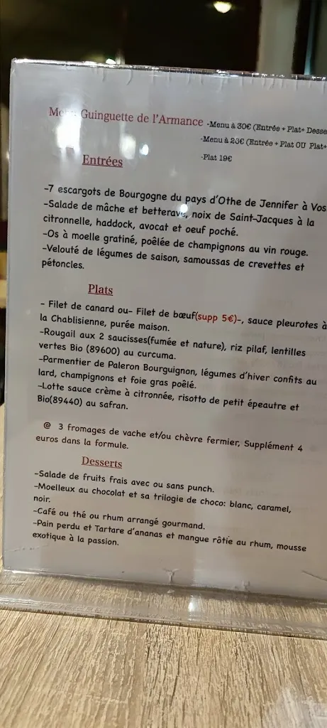 Menu_La Guinguette de l’Armance_Saint-Florentin_image_2