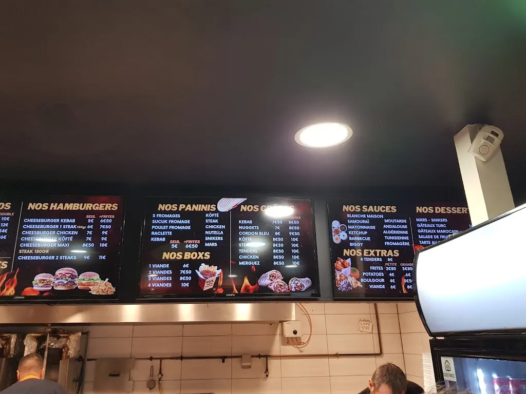 Menu_Le Bosphore Kebab_Brienon-sur-Armançon_immagine_1
