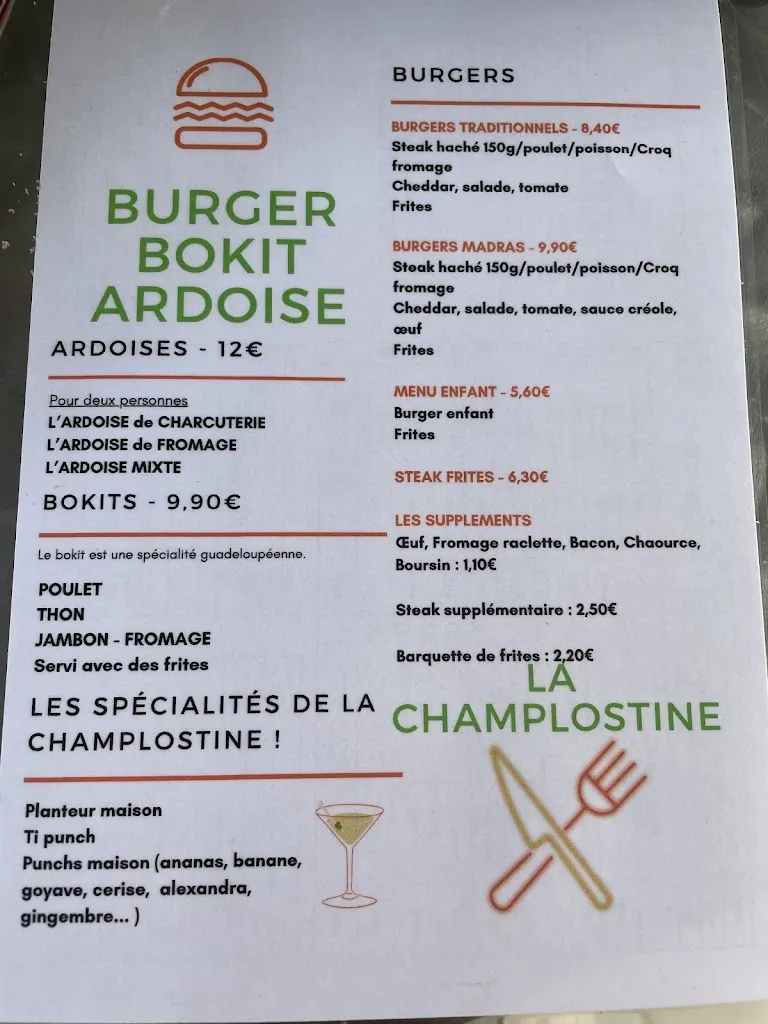 Menu_La Champlostine Bar Restaurant Épicerie_Champlost_image_1