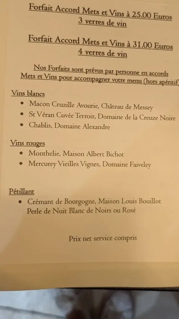 Menu_Restaurant le cheval Noir_Beaune_immagine_4