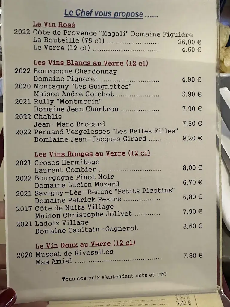 Menu_Le Bistro Des Cocottes_Beaune_image_1