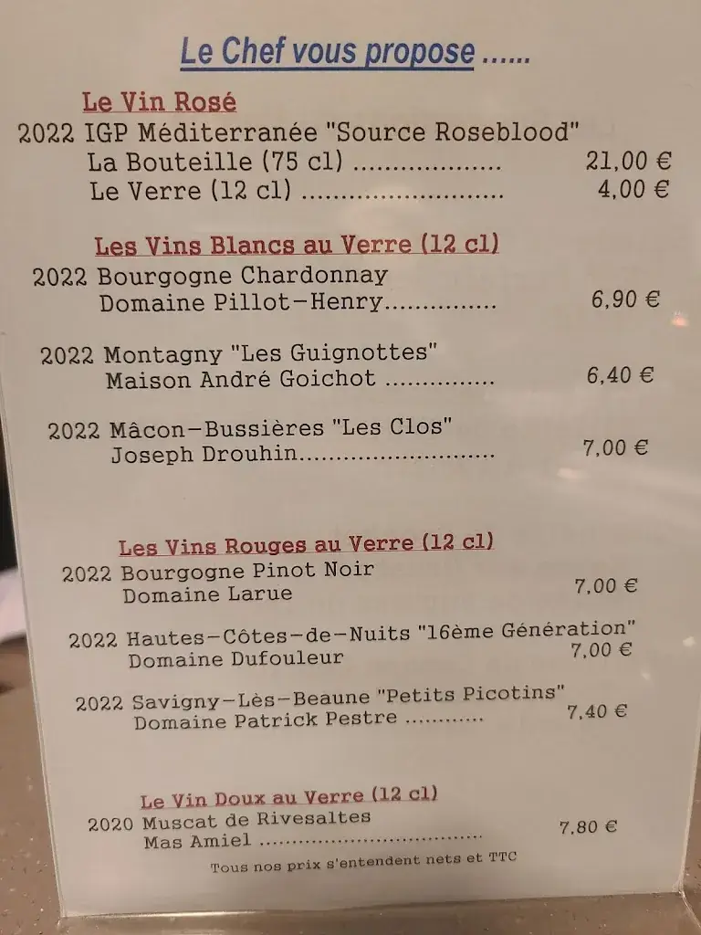 Menu_Le Bistro Des Cocottes_Beaune_image_2