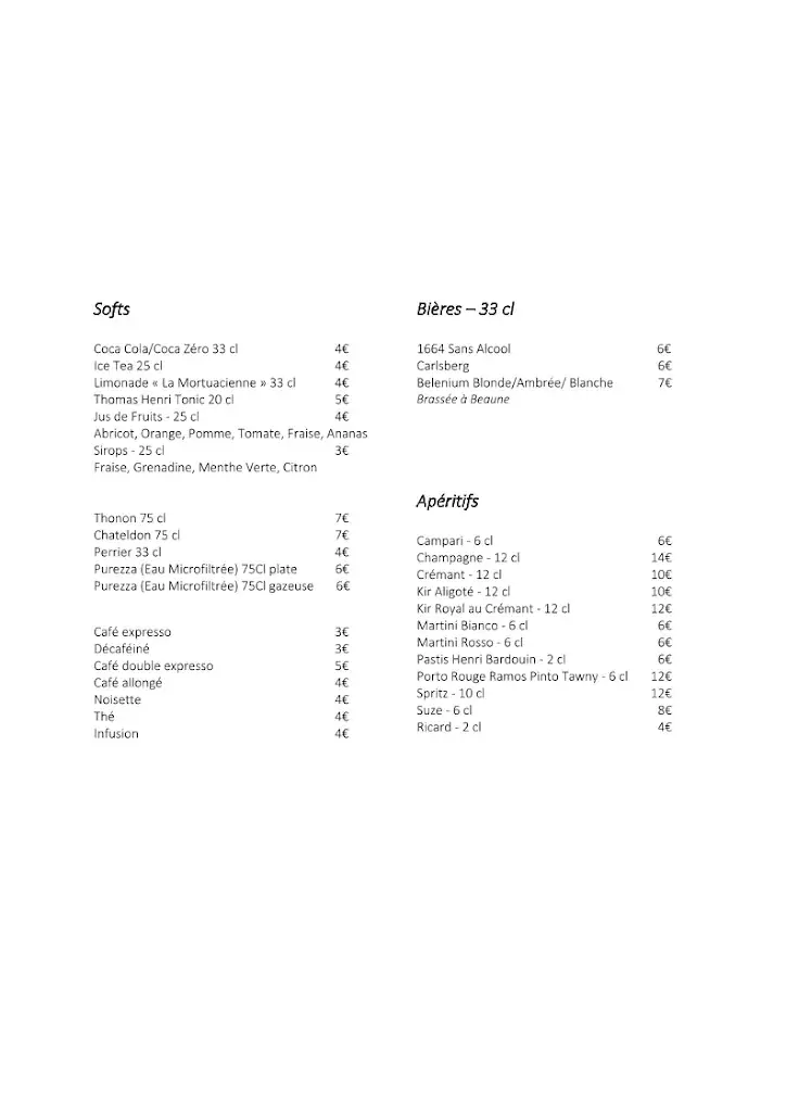 Menu_21 Boulevard_Beaune_image_3