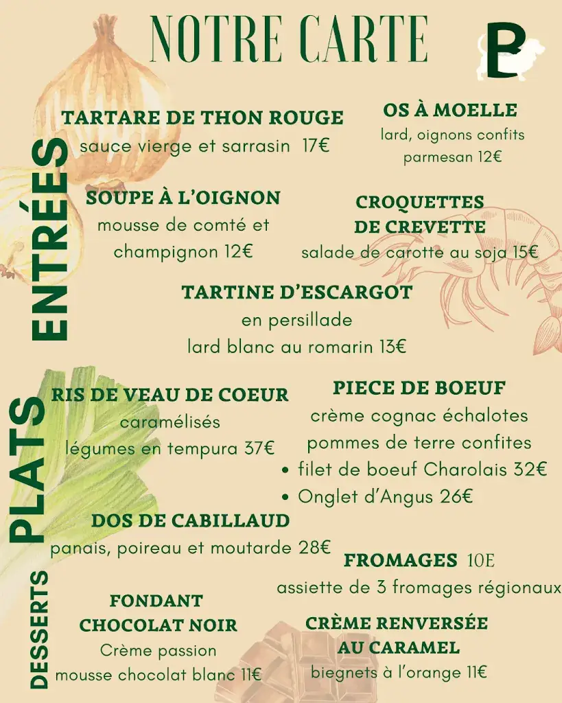 Menu_La Buissonnière_Beaune_image_1