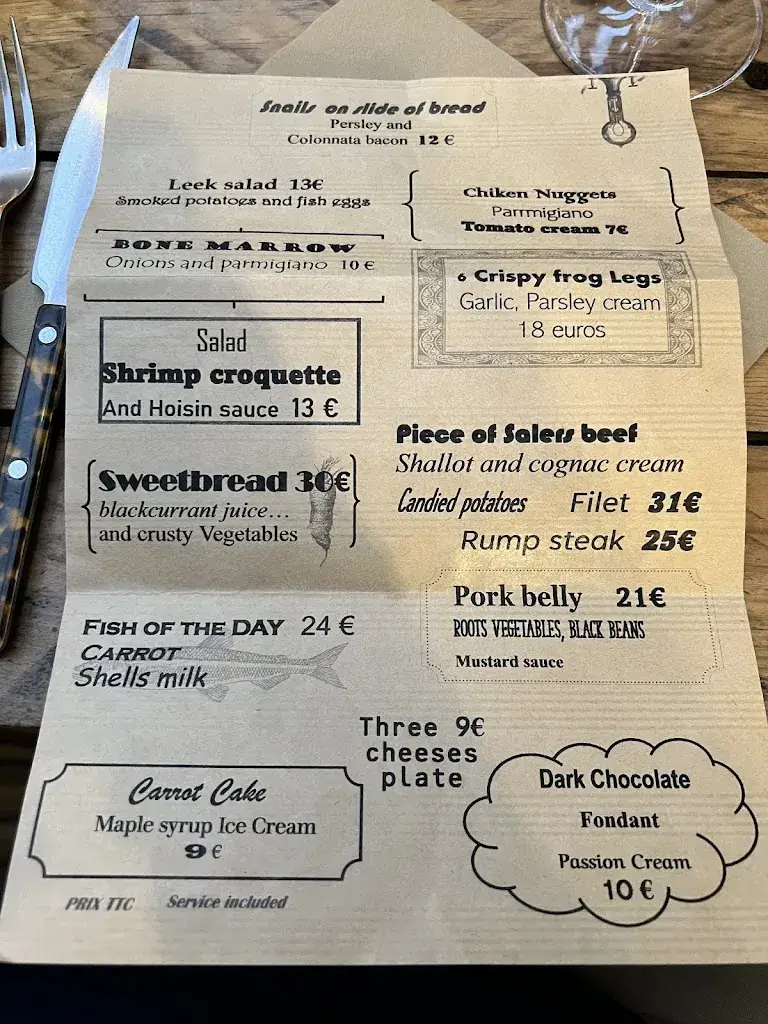 Menu_La Buissonnière_Beaune_image_2