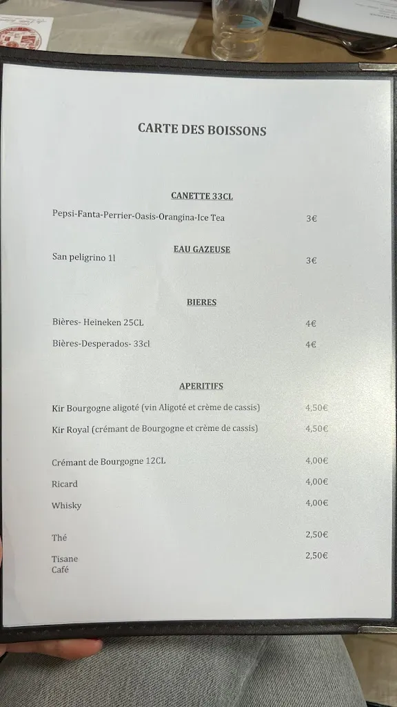 Menu_La Petite Taverne_Beaune_image_4