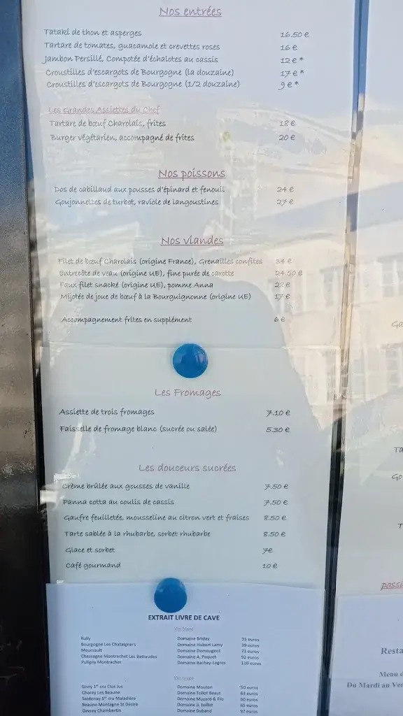 Menu_Restaurant L'Air du Temps_Beaune_image_3