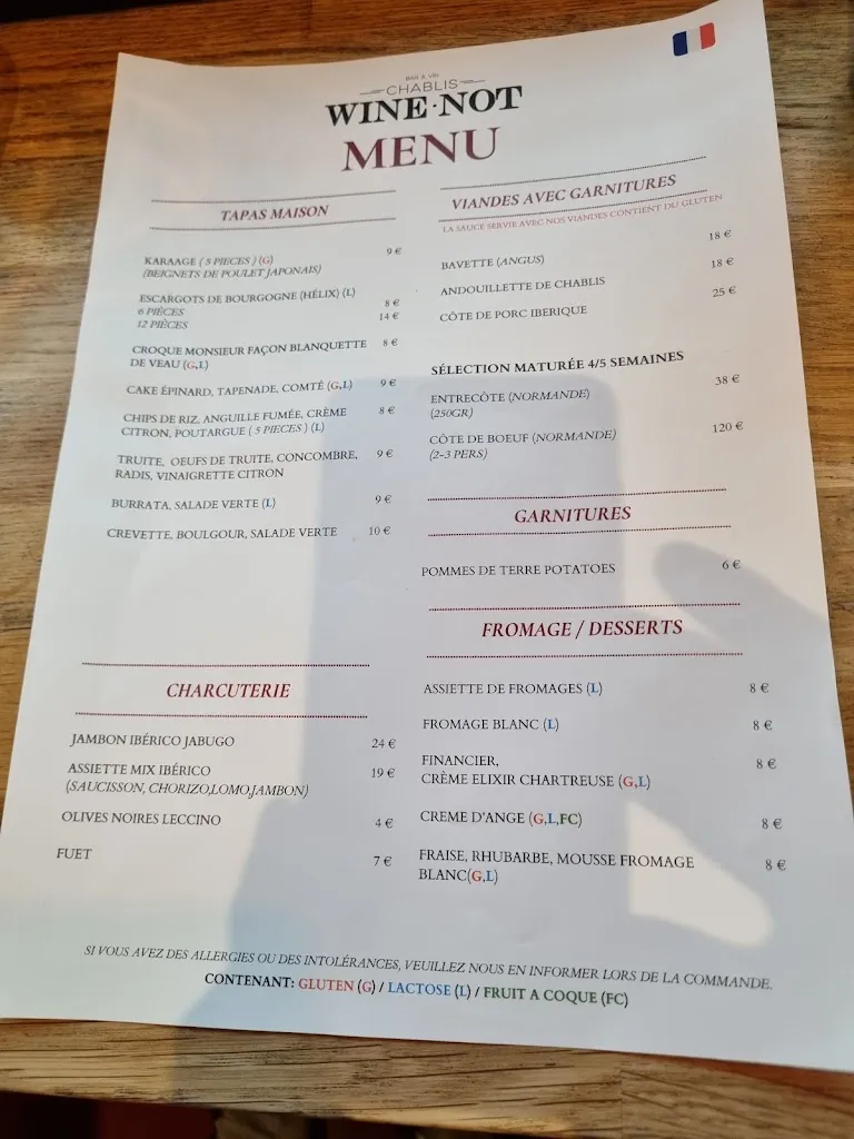 Menu_Chablis Wine Not_Chablis_image_1