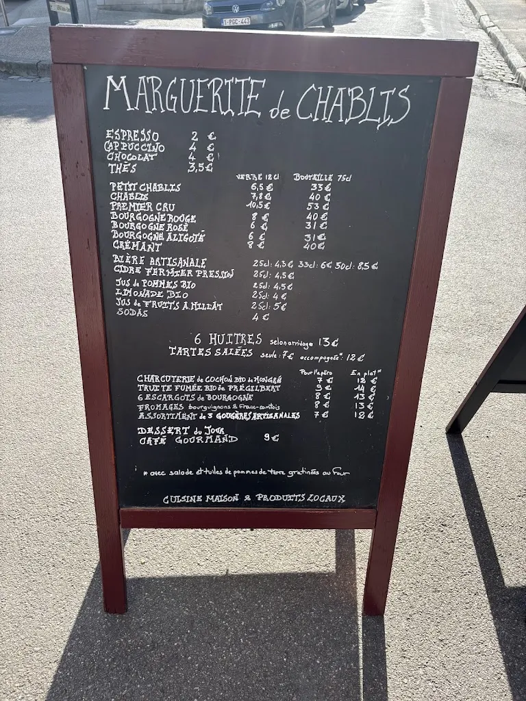 Menu_Marguerite de Chablis_Chablis_image_2