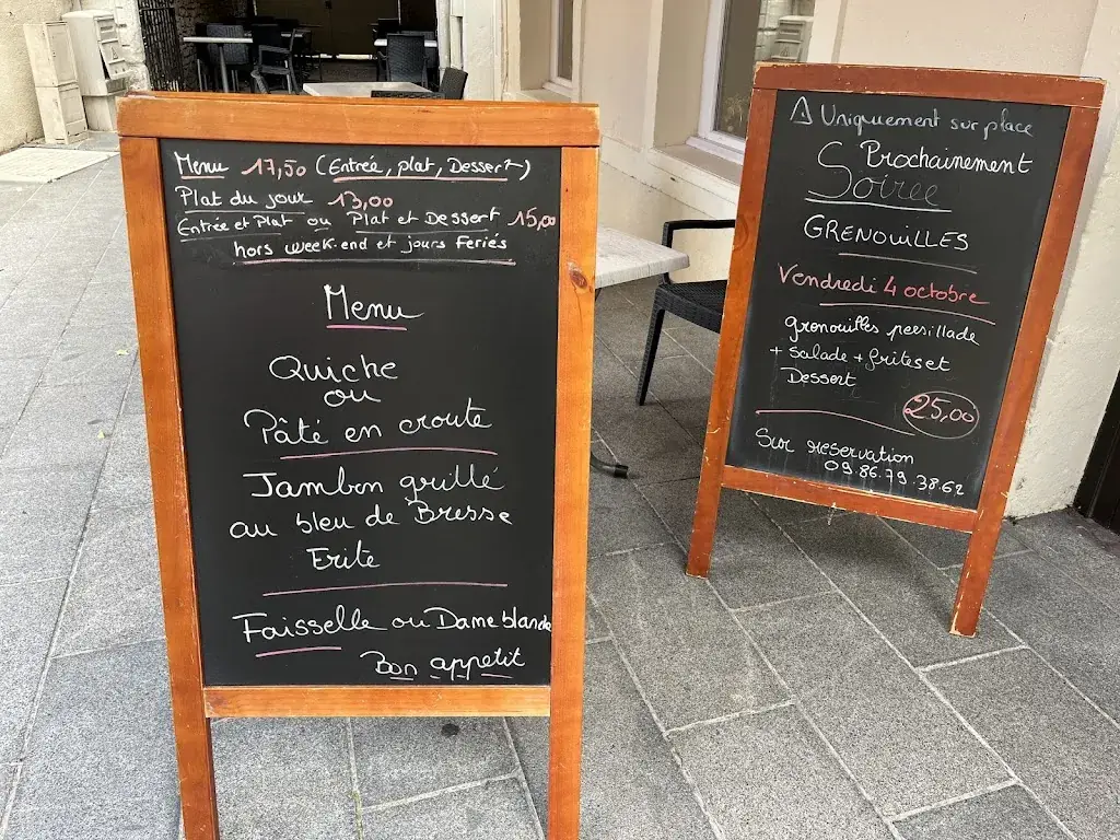 Menu_Restaurant la chicorée ( CHAGNY 71150)_Chagny_immagine_1