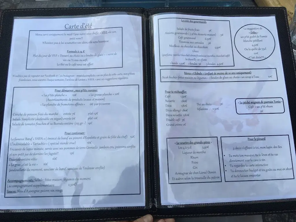 Menu_La simplicité_Nevers_image_3