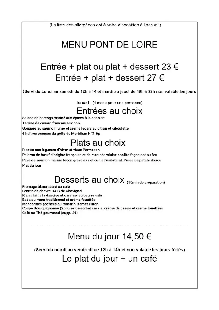 Menu_Brasserie Pont de Loire_Nevers_image_2