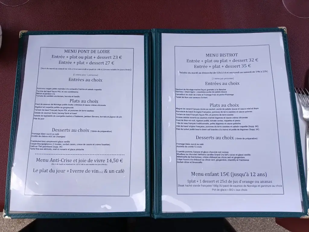 Menu_Brasserie Pont de Loire_Nevers_image_4