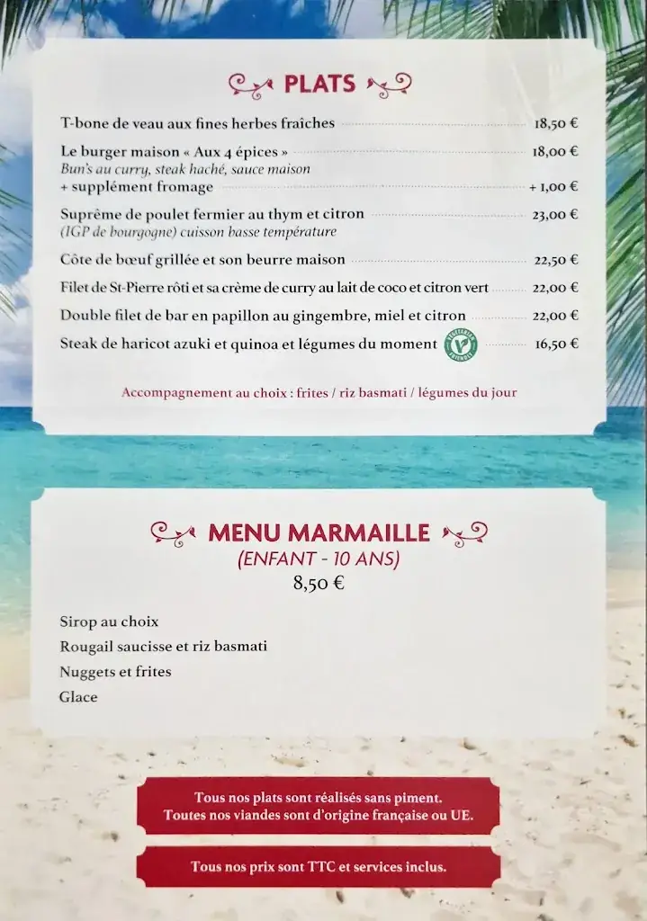 Menu_Aux 4 épices_Louhans_immagine_2