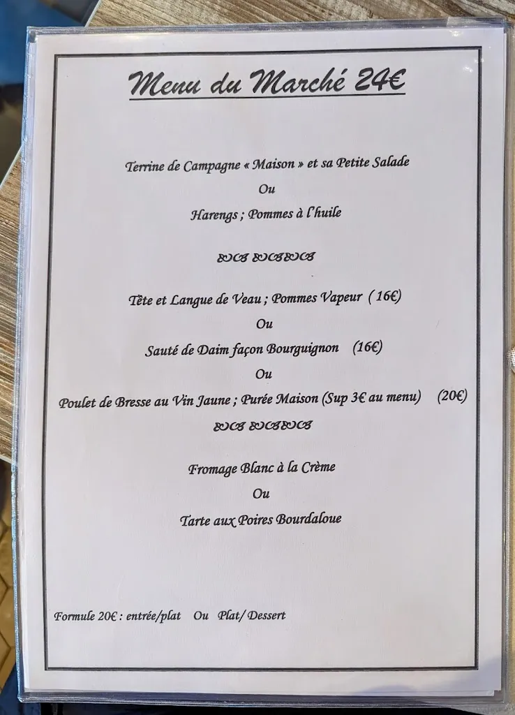 Menu_La Mère Jouvenceaux_Louhans_image_1