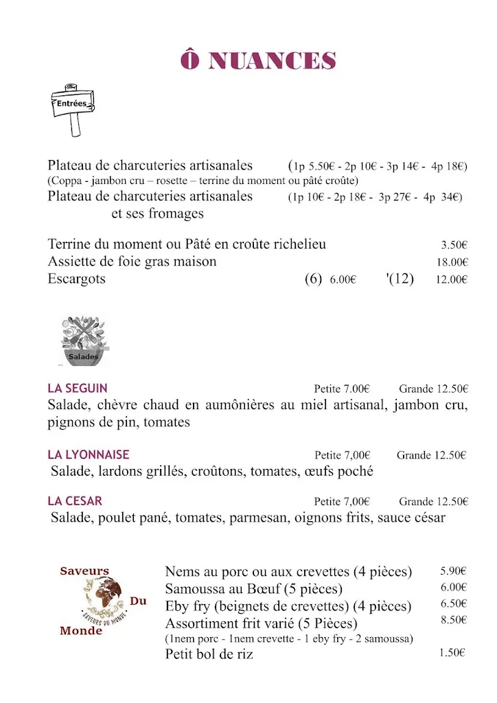 Menü_Ô NUANCES_Louhans_Bild_4