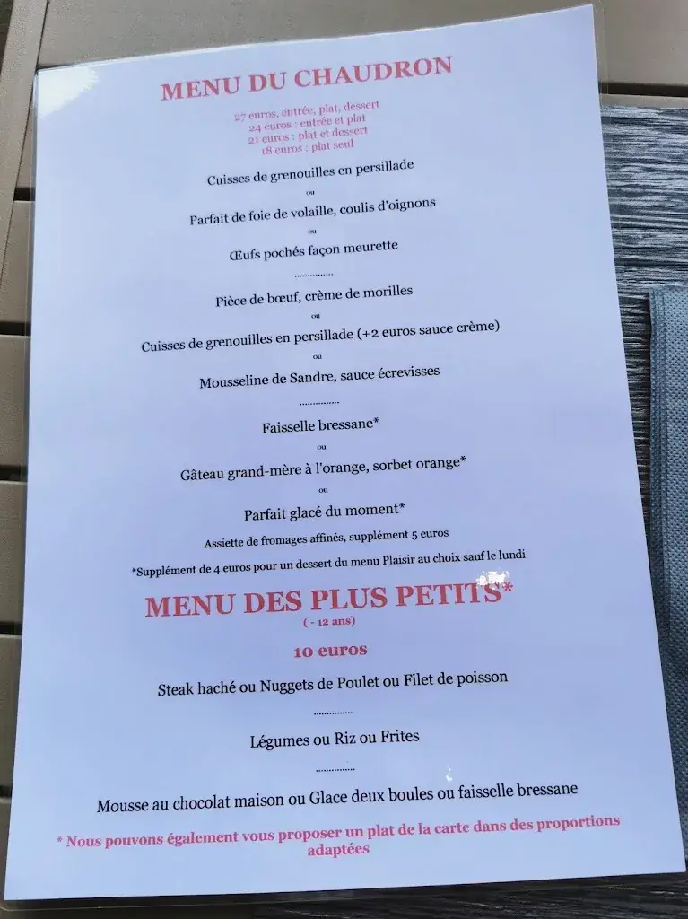 Menu_Restaurant Le Chaudron_Ratte_image_2