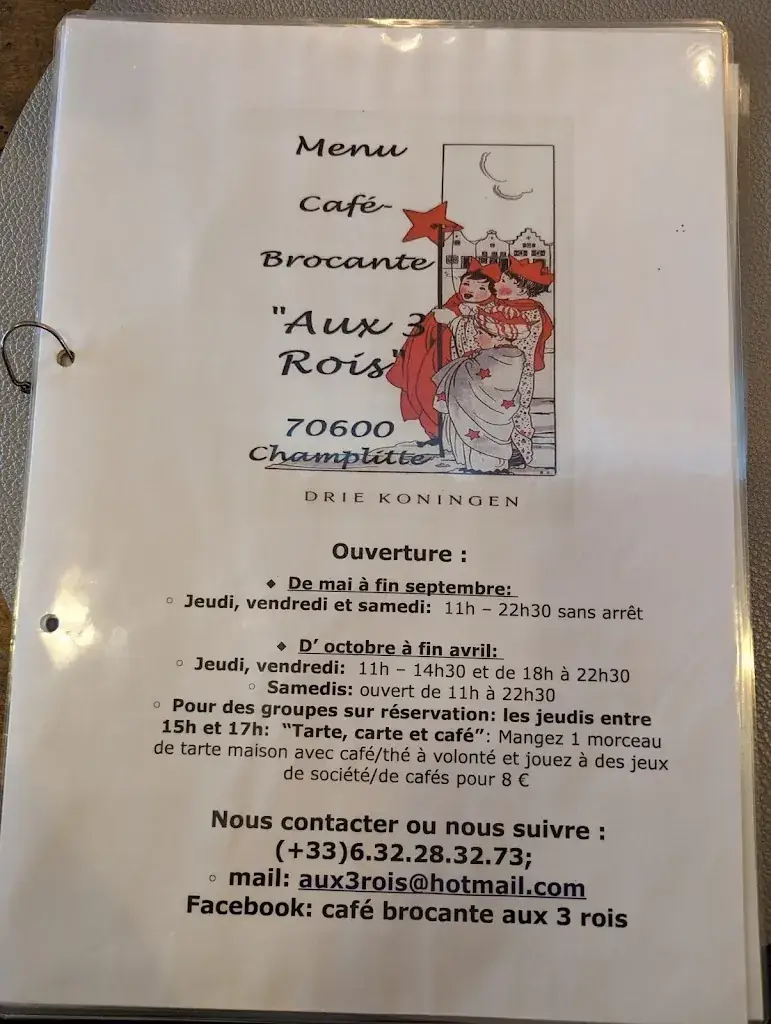 Menu_Café Brocante Aux trois Rois_Champlitte_image_1