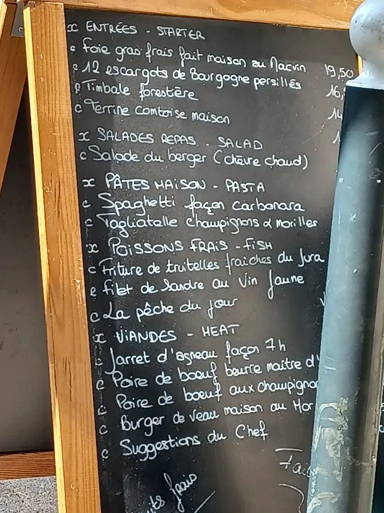 Menu_La Petite Venise_Dole_image_2