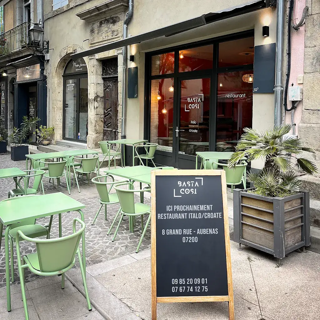 Basta Cosi restaurant in Aubenas