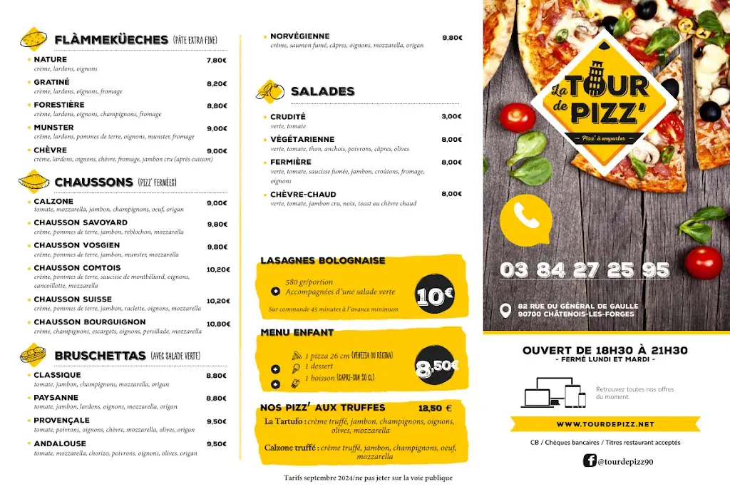 Menu_La Tour De Pizz'_Châtenois-les-Forges_image_3