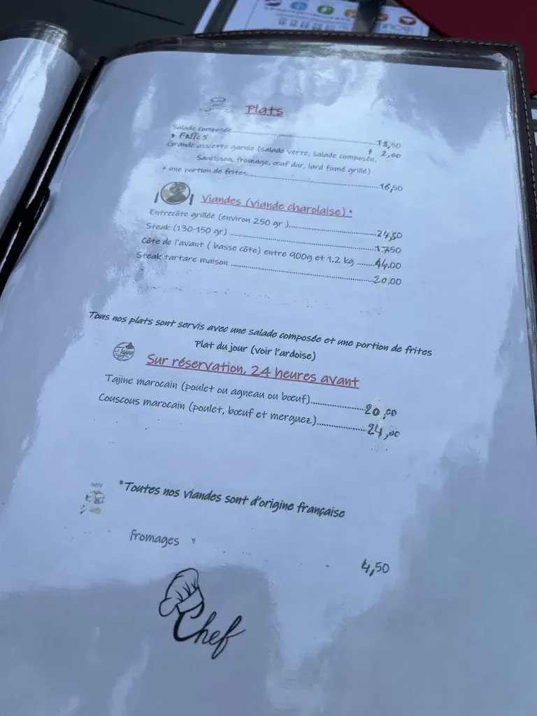 Menu_LA BONNE FRANQUETTE_Charolles_immagine_1