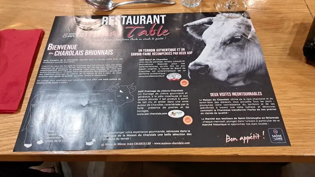 Menu_Restaurant La Table_Charolles_image_3