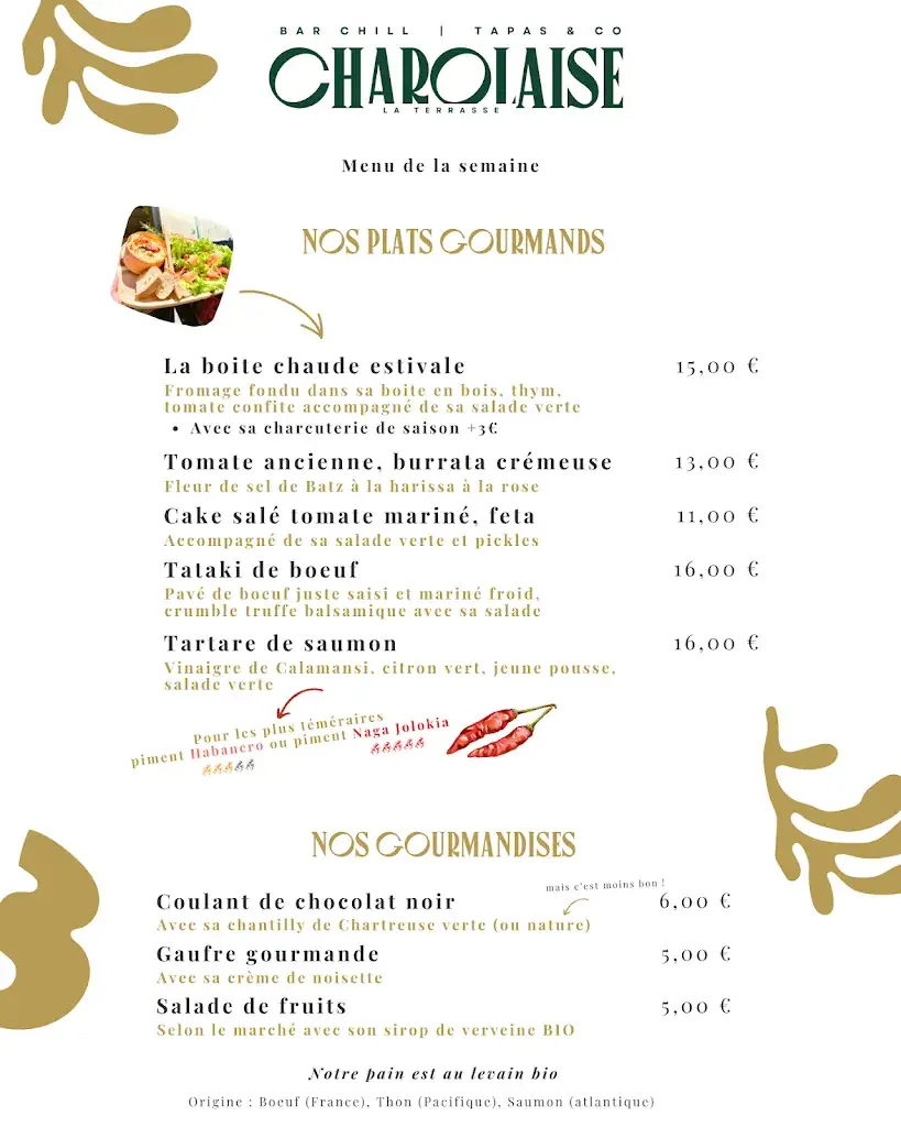 Menu_Bonne Maison : épicerie fine, bar-terrasse, caviste, idées cadeaux_Charolles_image_2