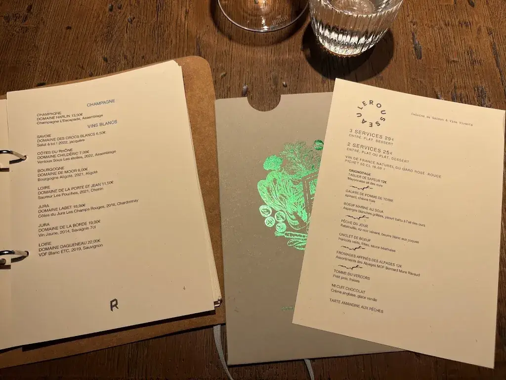 Menu_Restaurant Grenoble / Le Pont de Claix - Le Rousseau_Pont-de-Claix_image_4