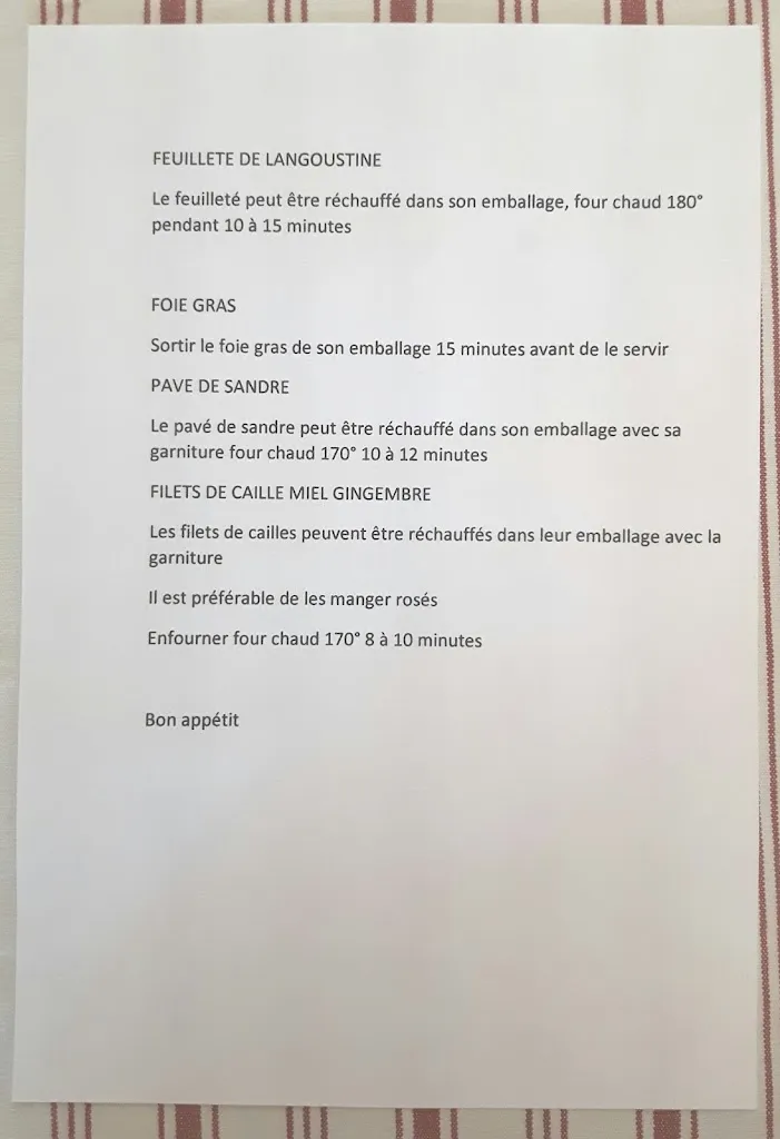 Menü_Restaurant bar le sevanol_Chauffailles_Bild_2