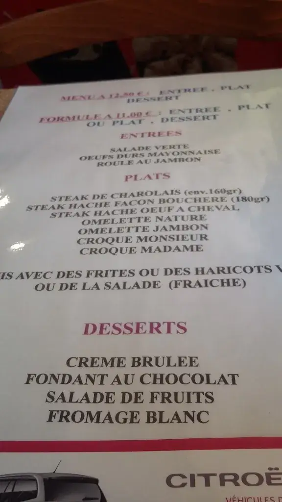 Menu_Le Petit Senat_Châtillon-en-Bazois_image_1