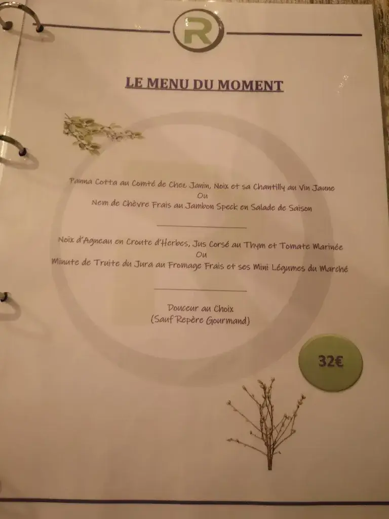 Menu_Le Repère_Champagnole_immagine_2
