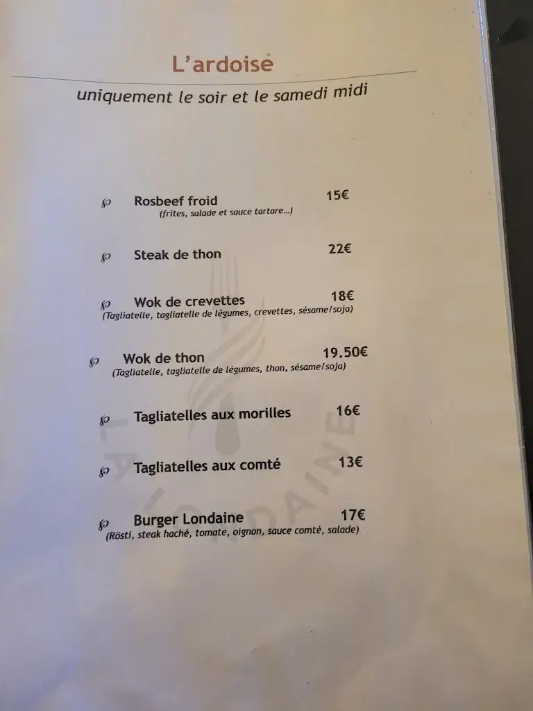 Menu_Brasserie de la Londaine_Champagnole_image_3