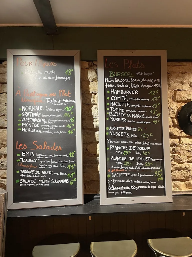 Menu_Restaurant Brasserie - EMB L'EMBUSCADE à Doucier_Doucier_image_3