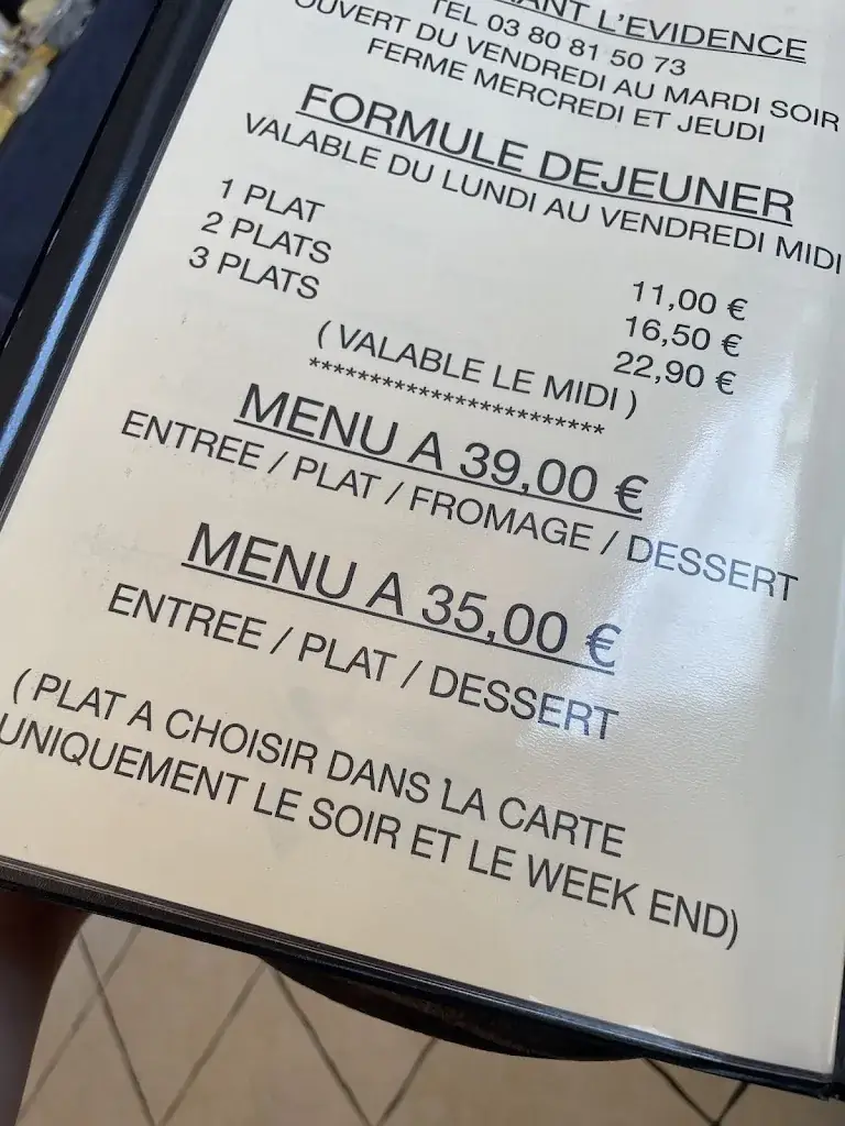 Menu_L'évidence_Châtillon-sur-Seine_image_3