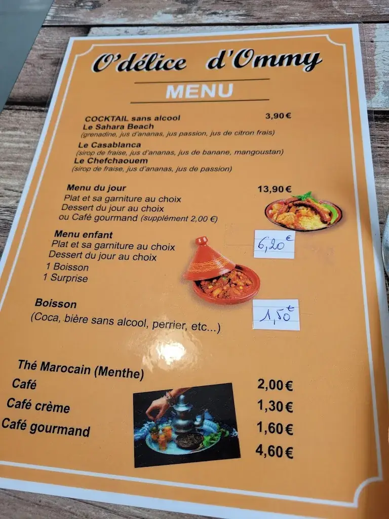 Menu_O'delice d'ommy_Châtillon-sur-Seine_image_1