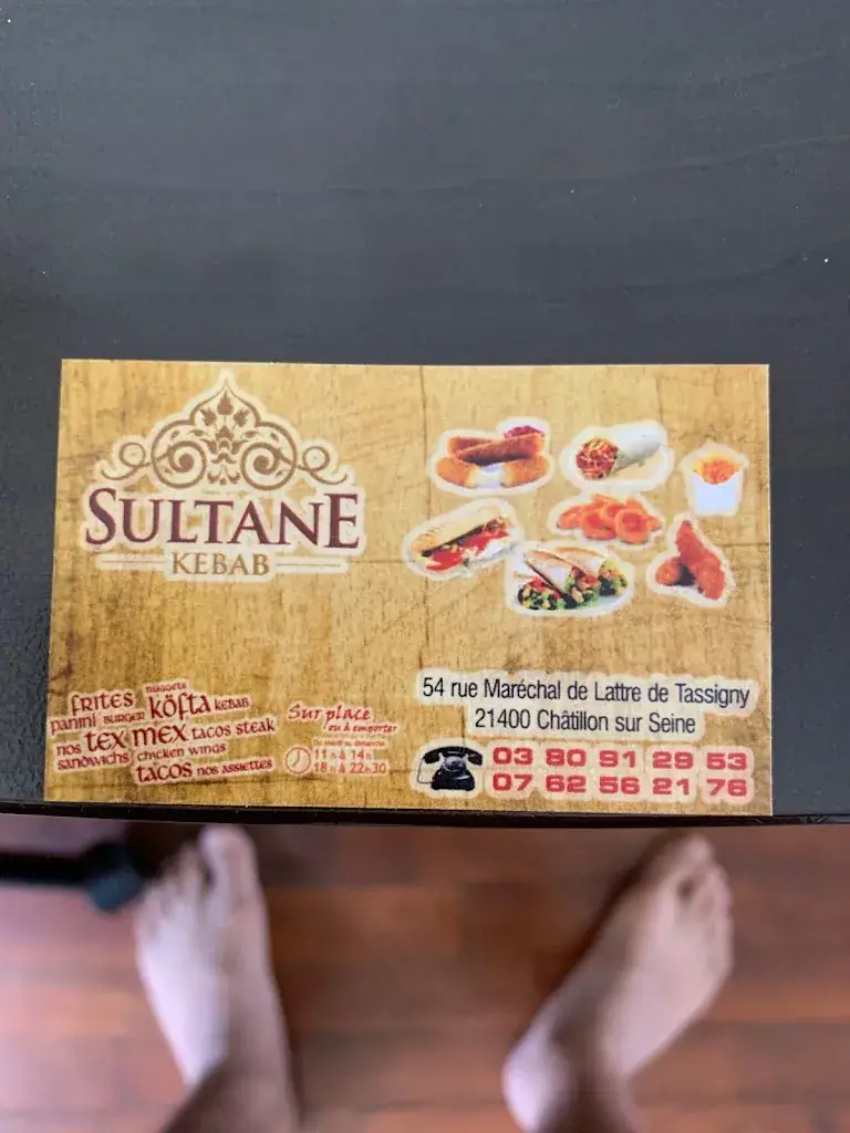Menu_Sultane Kebab_Châtillon-sur-Seine_image_1