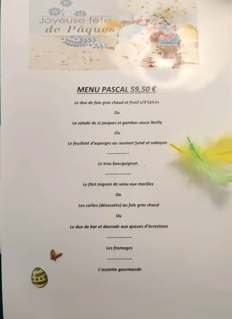 Menu_Restaurant La Haie Fleurie_Subligny_immagine_1